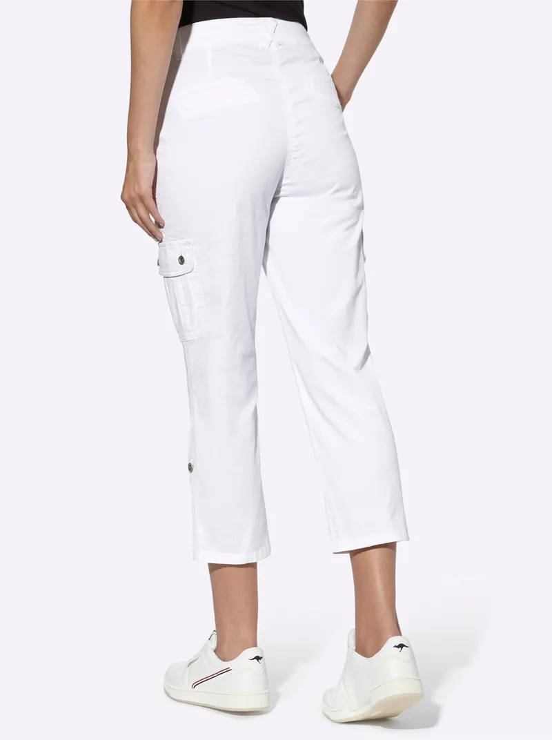 heine Cargohose, Weiß, – Produktbild 3 von 3