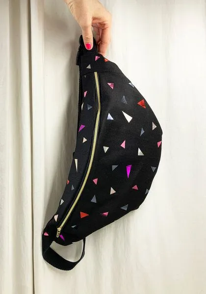 Lena Schokolade Lena Schokolade HipBag Glitter Small aus Bio-Baumwolle – Produktbild 2 von 4