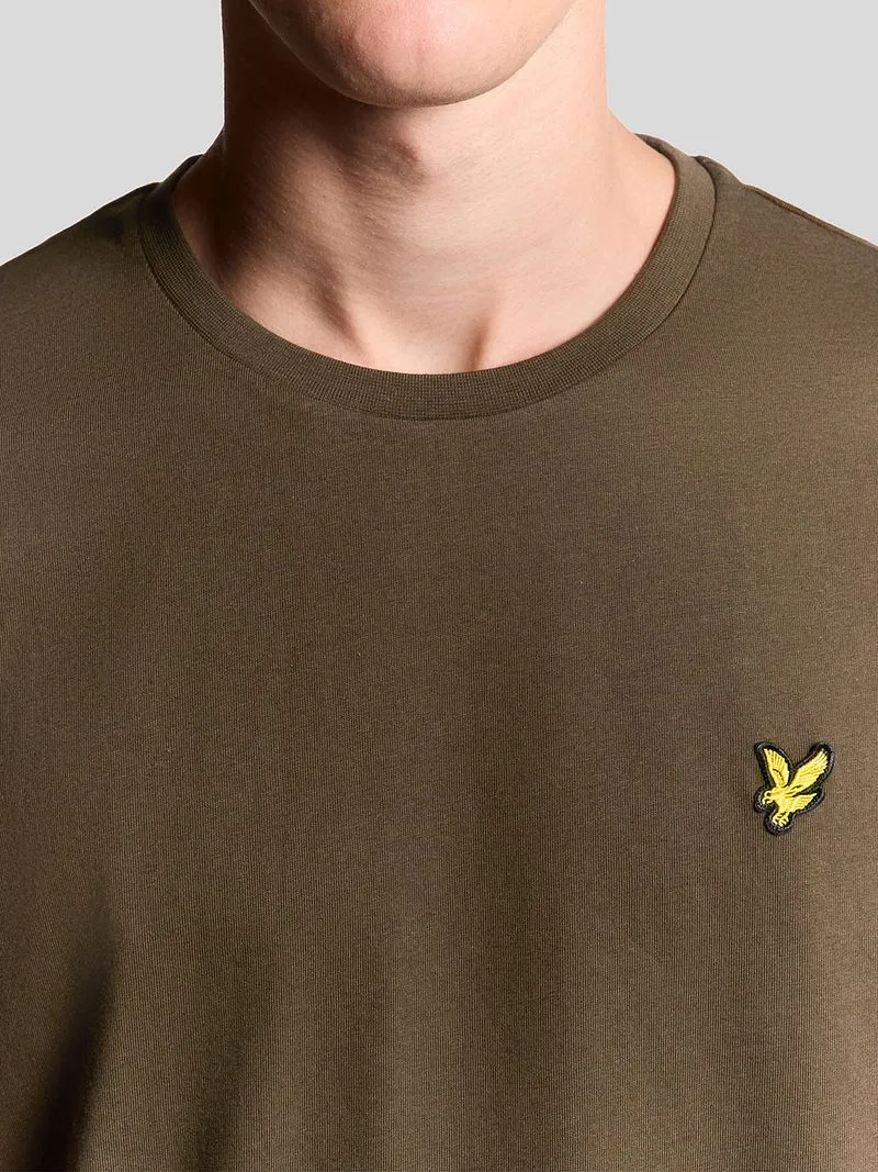 Lyle and Scott Lyle and Scott T-shirt Olive - Größe S, Dunkelgrün, – Produktbild 1 von 5