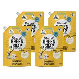Marcel s Green Soap Marcel s Green Soap Marcel's Green Soap Waschmittel Nachfüllpack Vanille & Baumwolle (4... – Produktbild 1 von 1