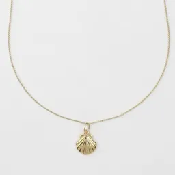 BELLYBIRD Jewellery BELLYBIRD Jewellery Kinderkette - kleine Muschel, Anhänger/ Silber/ Silber vergoldet – Produktbild 1 von 1