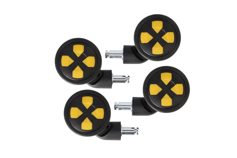 IMPACKT IMPACKT IP1 Radset (4 Ersatzräder) Sunset yellow, Yellow, – Produktbild 1 von 1