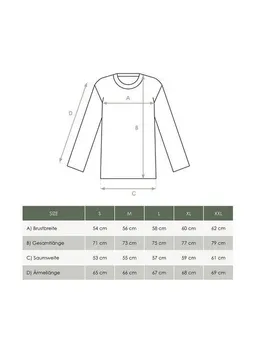 FUXBAU FUXBAU Männer Basic Langarmshirt – Produktbild 1 von 1