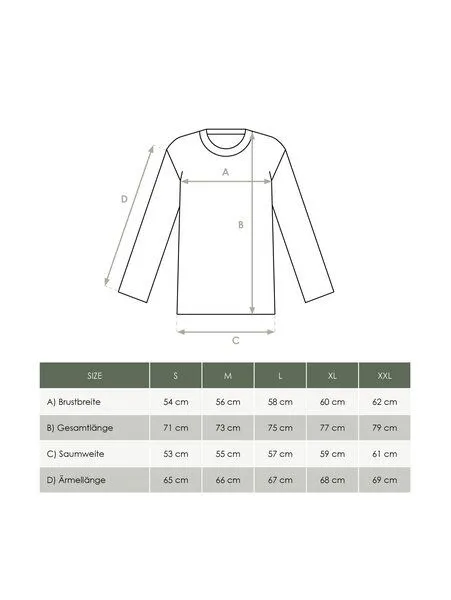 FUXBAU FUXBAU Männer Basic Langarmshirt, Weiß, – Produktbild 1 von 4