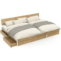 ekomia ekomia Familienbett Luna Storage, Weiß, – Produktbild 1 von 1