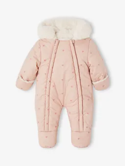 Vertbaudet Baby Winter-Overall mit Herzen – Produktbild 1 von 1