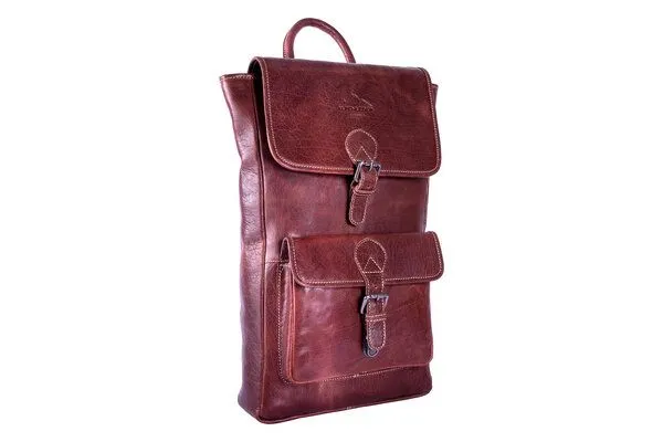 Alpenleder Alpenleder Rucksack SCRAMBLER, Brandy, – Produktbild 1 von 4