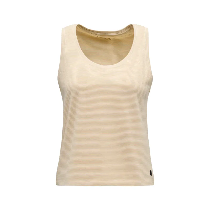 Black Diamond Gestreiftes Tanktop, Damen Black Diamond, Blanc, – Produktbild 1 von 1
