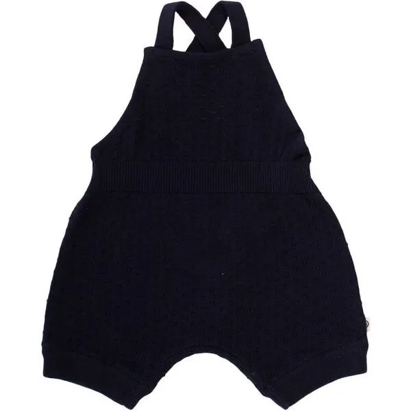 Müsli by Green Cotton Müsli by Green Cotton Baby Strick Romper Dot GOTS, Navy, – Produktbild 1 von 1
