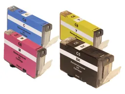 Memo memo Tintenpatronen ersetzt Canon PGI-5BK, CLI-8C/M/Y, 4er-Set – Produktbild 1 von 1