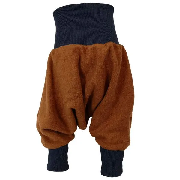 liebewicht liebewicht Warme Yogahose Pumphose Bio Fleece braun, Brown, – Produktbild 1 von 8