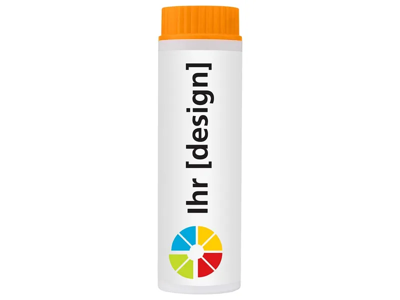 PUSTEFIX Seifenblasenspiel 'Pustefix' inklusive 1-4 farbigem Etikett 42 ml, Orange, – Produktbild 1 von 1