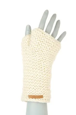 short'n'pietz short'n'pietz Schurwollhandstulpen links gestrickt – Produktbild 1 von 1