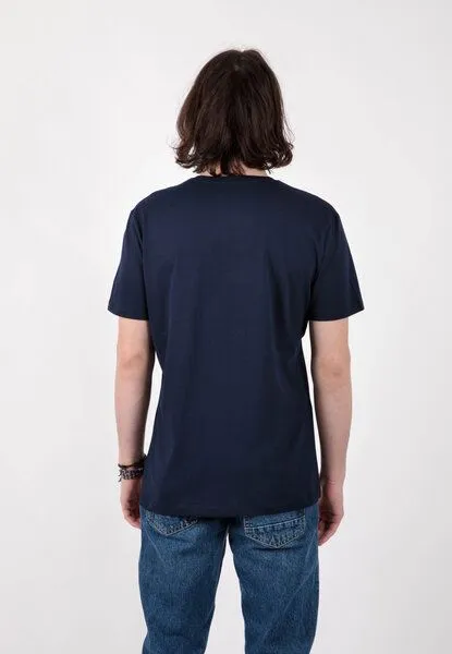 TORLAND TORLAND Herren T-Shirt mit V- Ausschnitt PRESENTER, Blau (french navy), – Produktbild 3 von 4