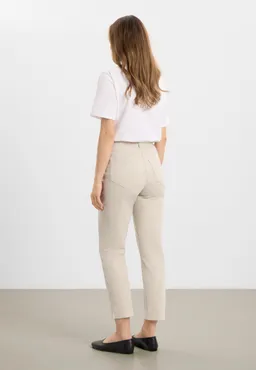 LAURIE LAURIE Damen vegan Hose Hannah Regular Xsl Grau Sand – Produktbild 1 von 1