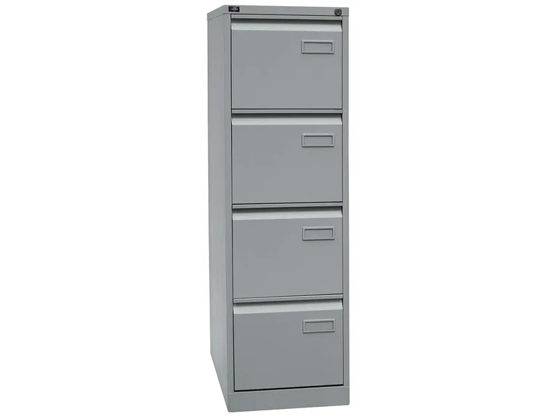 BISLEY Light BISLEY Light Hängeregistraturschrank 4S 1-bahnig silber – Produktbild 1 von 1