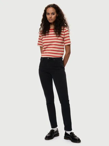 Nudie Jeans Nudie Jeans Mellow Mae - So Black, Schwarz, – Produktbild 1 von 3