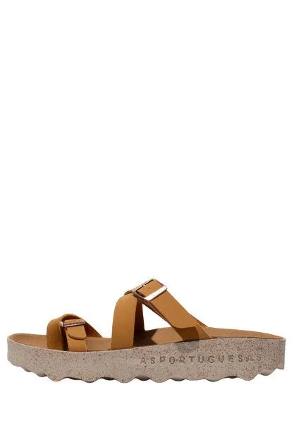 ASPORTUGUESAS ASPORTUGUESAS Damen Sandale Capri, Camel, – Produktbild 2 von 4