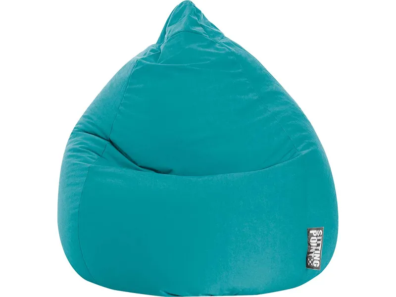 Sitzsack "easy XL", 70 x 110 cm, Smaragd, – Produktbild 1 von 1