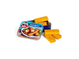 Erzi Fischstäbchen von Iglo in der Dose 7,6x5x2,5cm – Produktbild 1 von 1