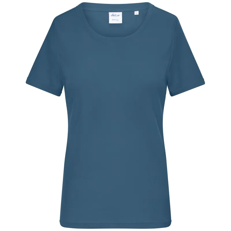 Daiber Daiber T-Shirt Damen aus weichem 1:1 Feinripp 8039 Gr. XL dusty blue – Produktbild 1 von 1