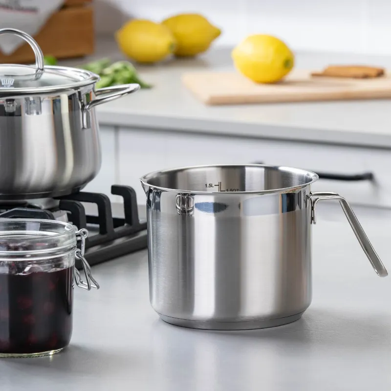 Chefkoch trifft Fackelmann Chefkoch trifft Fackelmann Milchtopf Leipzig, Ø14cm – Produktbild 2 von 2