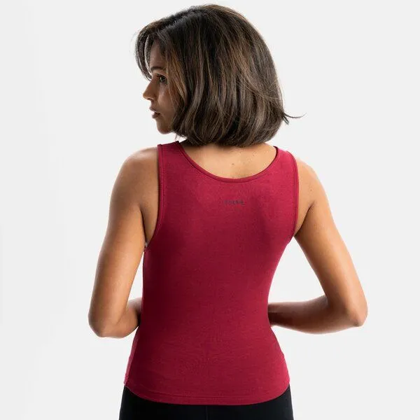 VIDAR Sport VIDAR Sport Damen Natural Sport Top | Red Berry, Red berry, – Produktbild 2 von 2