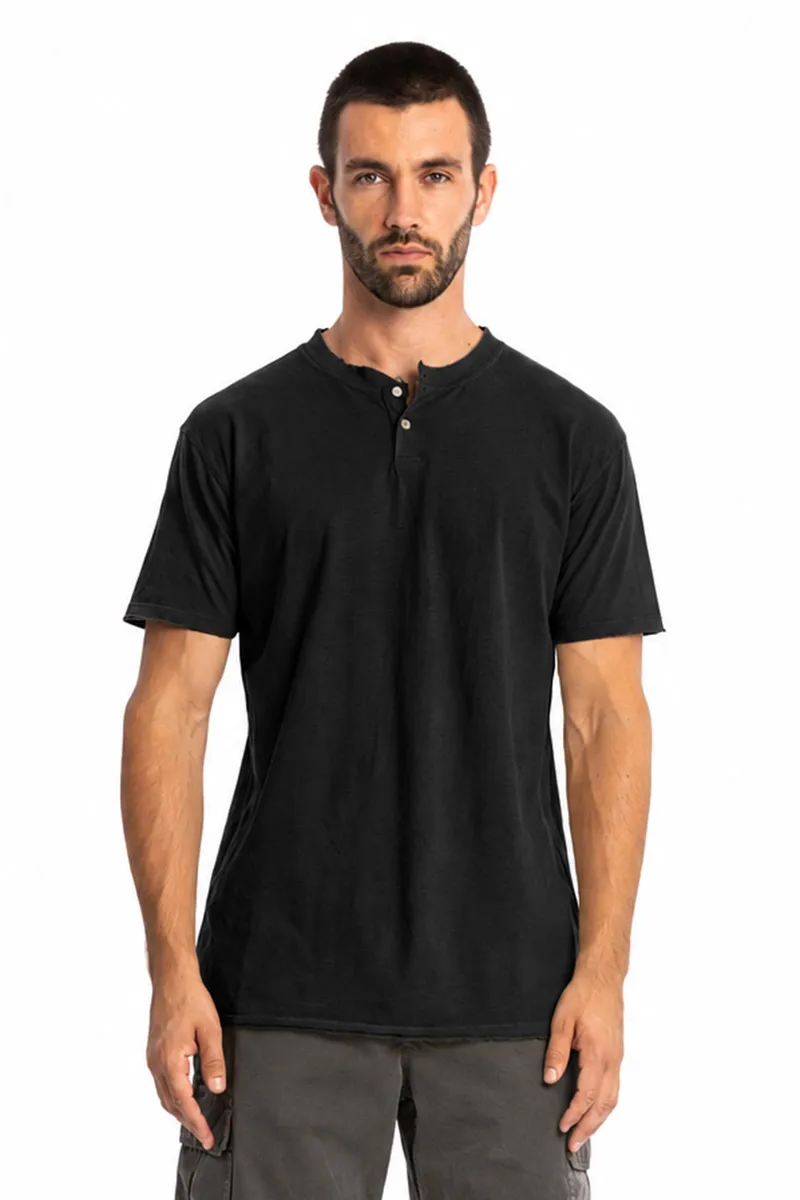 RAVENS VIEW IBIZA RAVENS VIEW IBIZA Herren vegan T-Shirt Dune Black, Schwarz, – Produktbild 1 von 1
