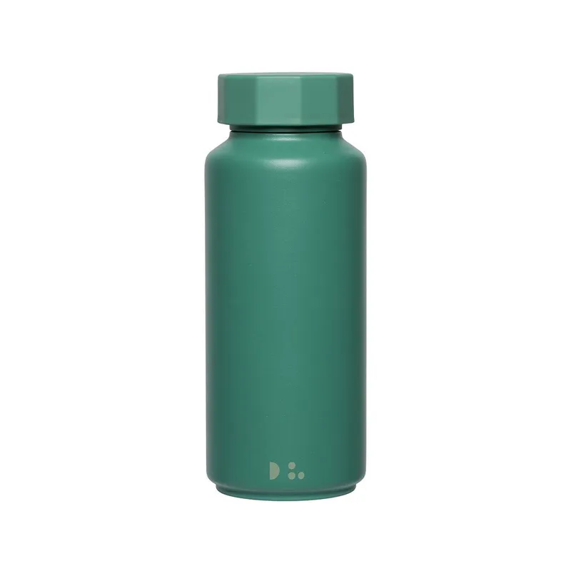 Design Letters Thermoflasche – Dunkelgrün – Produktbild 1 von 1