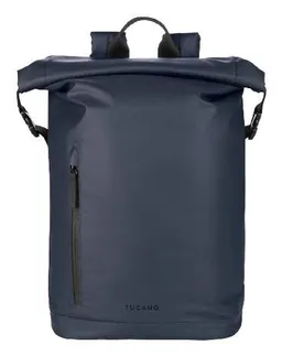 Tucano "ROLLO Rucksack Laptop 15.6"" Rolltop wasserfest blau" – Produktbild 1 von 1