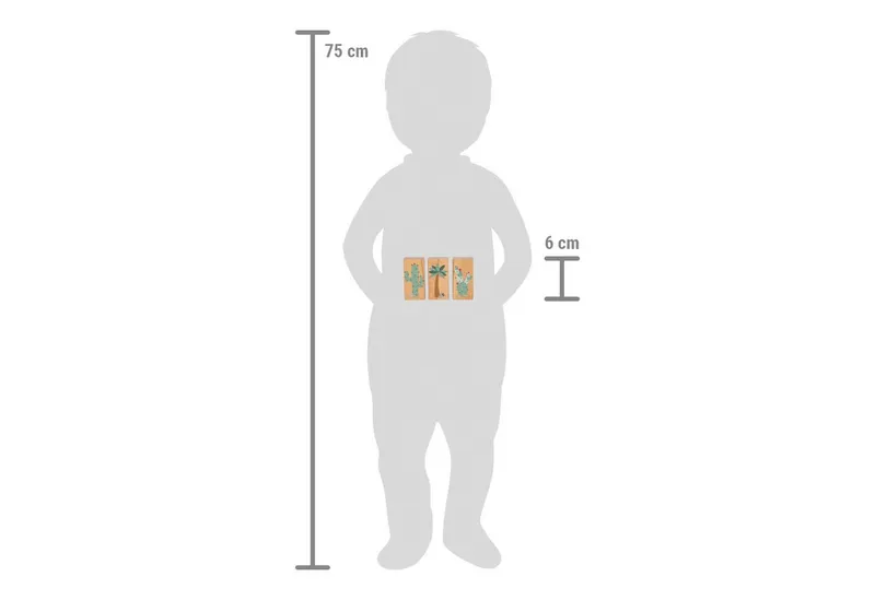 small foot Holzbausteine „Dino“ Small Foot 12621 – Produktbild 6 von 8