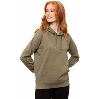 FellHerz FellHerz Damen Hoodie Kapuzenpullover Bio & Fair & Vegan & Nachhaltig, Khaki meliert, – Produktbild 1 von 2
