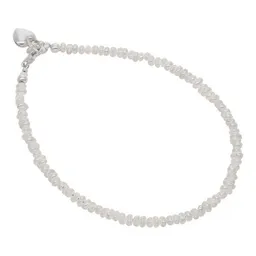 pakilia pakilia Silber Perlenarmband Perlen mit Herz-anhänger Fair-Trade und handmade – Produktbild 1 von 1