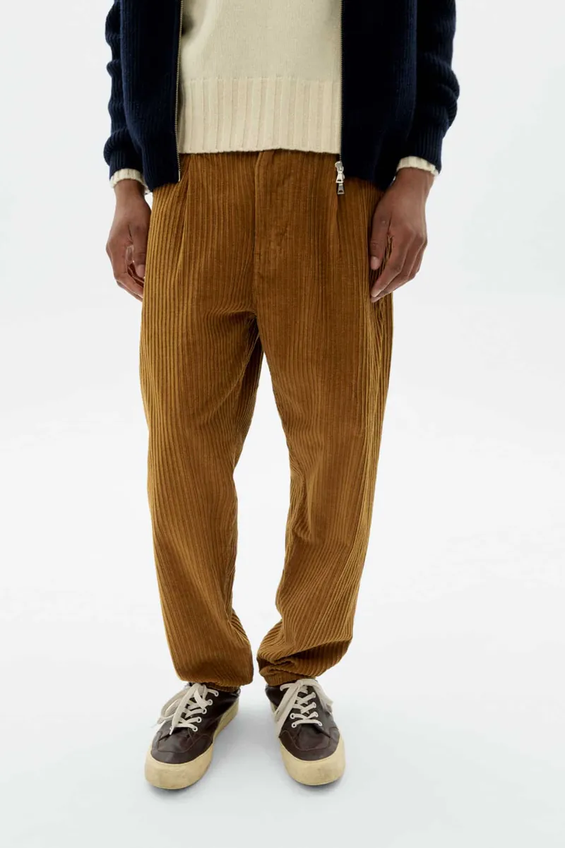 thinking mu Thinking MU Herren vegan Hose Wotan Helles Eichenholz, Hellbraun, – Produktbild 2 von 2