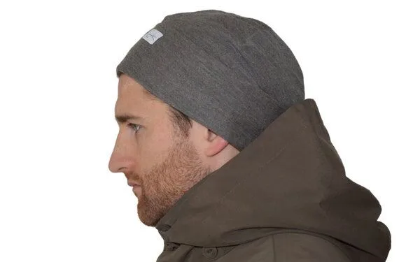 Lou-i Lou-i Baumwollmütze Made in Germany - Bequeme Wintermütze, Grau, – Produktbild 5 von 8
