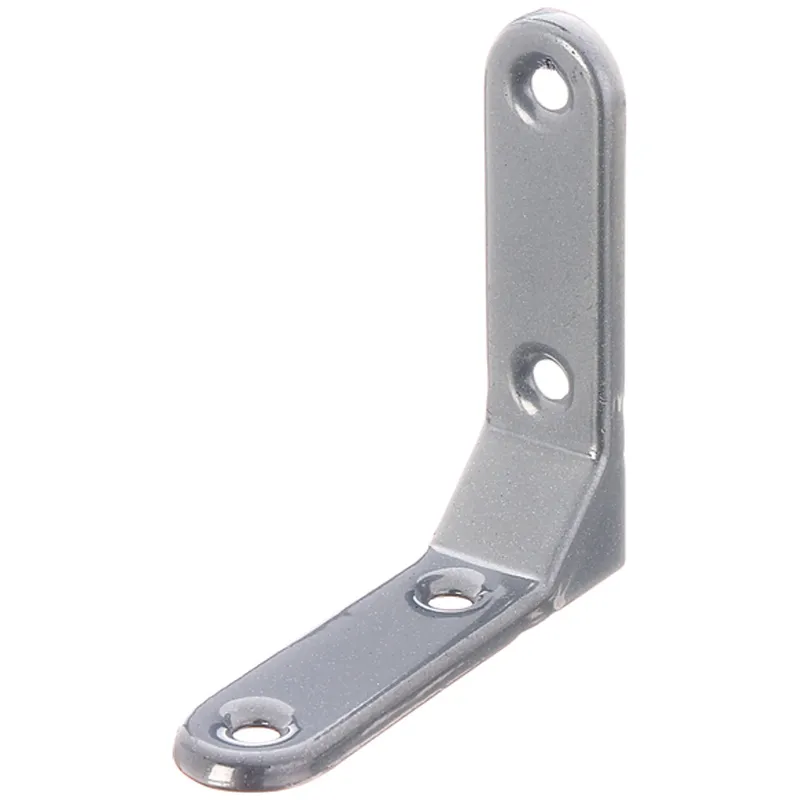 Alberts ALBERTS Zierwinkel, geprägt, aluminiumgrau kunststoffbeschichtet, TxHxB 75x75x20 mm – Produktbild 1 von 1