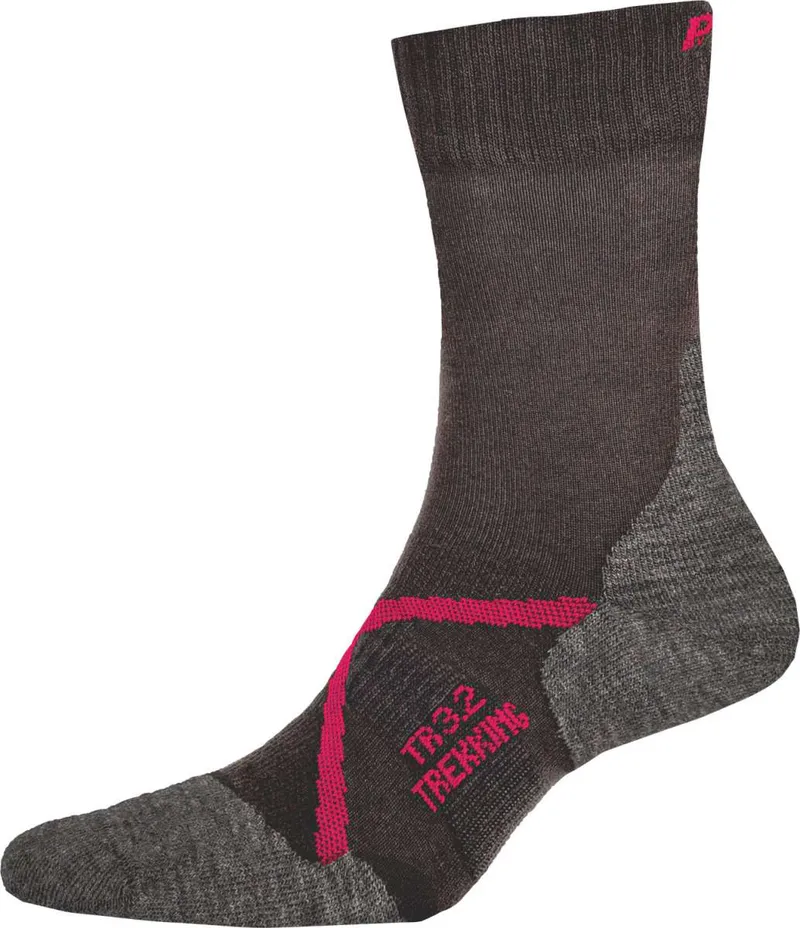 PAC P.A.C. TR 3.2 Trekking Merino Light Damen Wandersocken pink 38-41 - Socken von PAC, Pink, – Produktbild 2 von 2