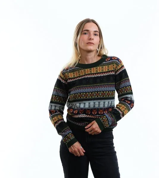 Gary Mash GARY MASH Pullover Lamona aus feinem Jacquardstrick, Norwegerin (mehrfarbig), – Produktbild 1 von 4
