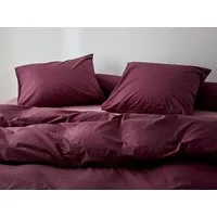 Yumeko Kissenbezug "Yumeko" aus Perkal 200TC, Plum paradise, – Produktbild 1 von 1