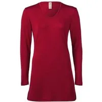 Engel natur Engel natur Damen Long-Schlaf-Shirt langarm Bio-Schurwolle/Seide, Malve, – Produktbild 1 von 1