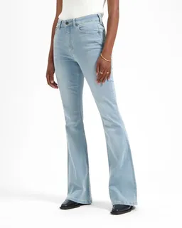 Kuyichi Kuyichi Damen vegan Flared Jeans Lisette Overdye – Produktbild 1 von 1