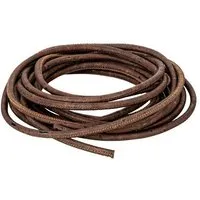 Kork Deko Kork-Deko Band aus Kork-Stoff | rund 5 mm braun | Korkschnur zum Basteln, Nähen, DIY – Produktbild 1 von 1
