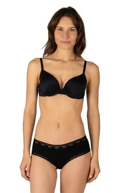 Elsie Elsie Unterhosen Damen 5er Pack Hipster Short mit Spitze aus Baumwolle – Produktbild 1 von 1