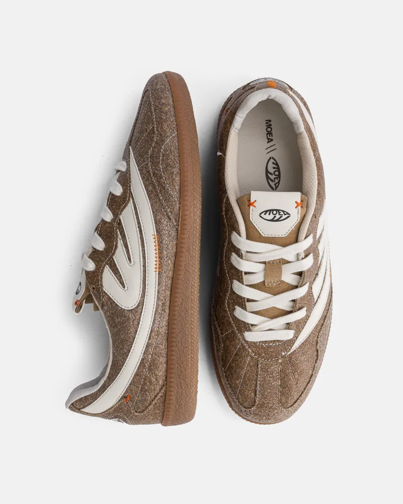 MoEa MoEa Herren vegan Sneaker Flow Wl Brown Palm, Braun, – Produktbild 1 von 2
