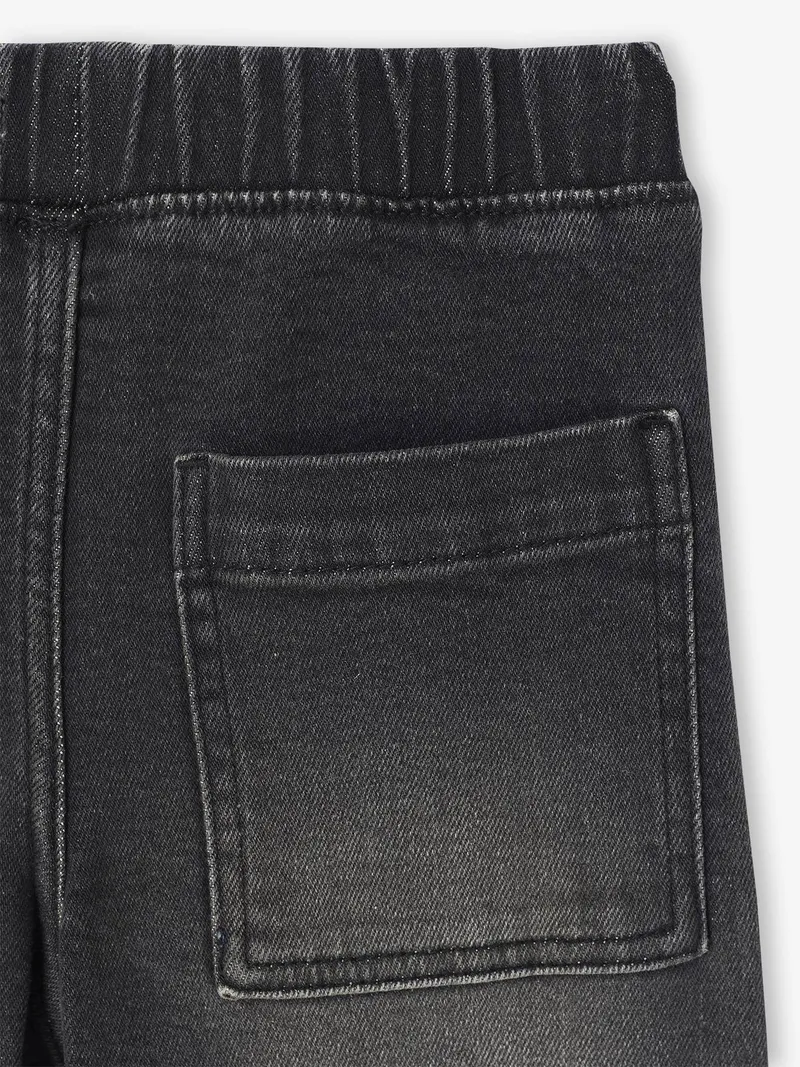 Vertbaudet Weite Mädchen Jeggings BASIC er denim, Grauer denim, – Produktbild 3 von 3