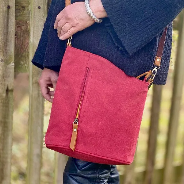 Dragolina Dragolina Crossbody Schultertasche Robin, Terracotta (rot), – Produktbild 3 von 4