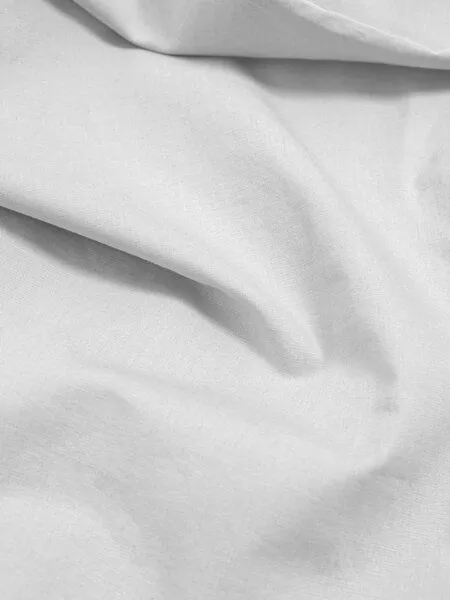 erlich textil erlich textil Michel Kopfkissenbezug aus Bio-Baumwolle, Leinen Mix, made in Europe, Hellgrau, – Produktbild 3 von 6