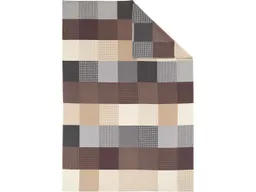 IBENA IBENA Wohndecke "Pittsburgh" 140 x 200 cm, braun/anthrazit – Produktbild 1 von 1