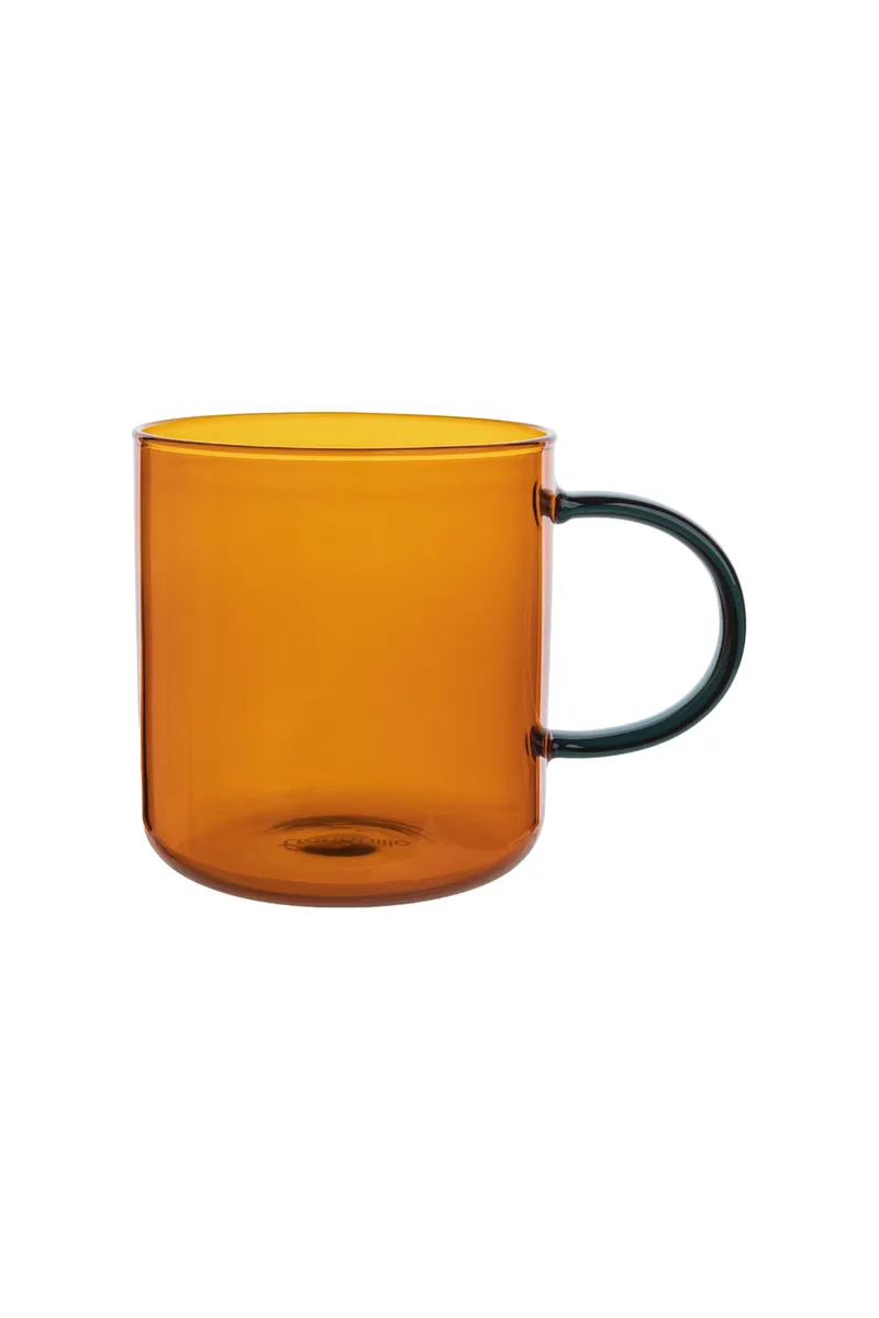 Tranquillo Tasse RAIINBOW Orange – Borosilikatglas - orange – Produktbild 1 von 2