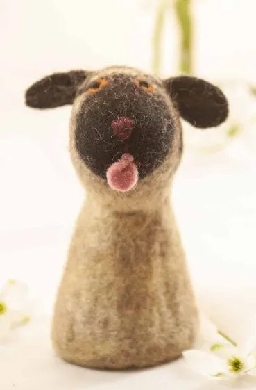 short'n'pietz short'n'pietz Mops als Filz Eierwärmer – Produktbild 1 von 1